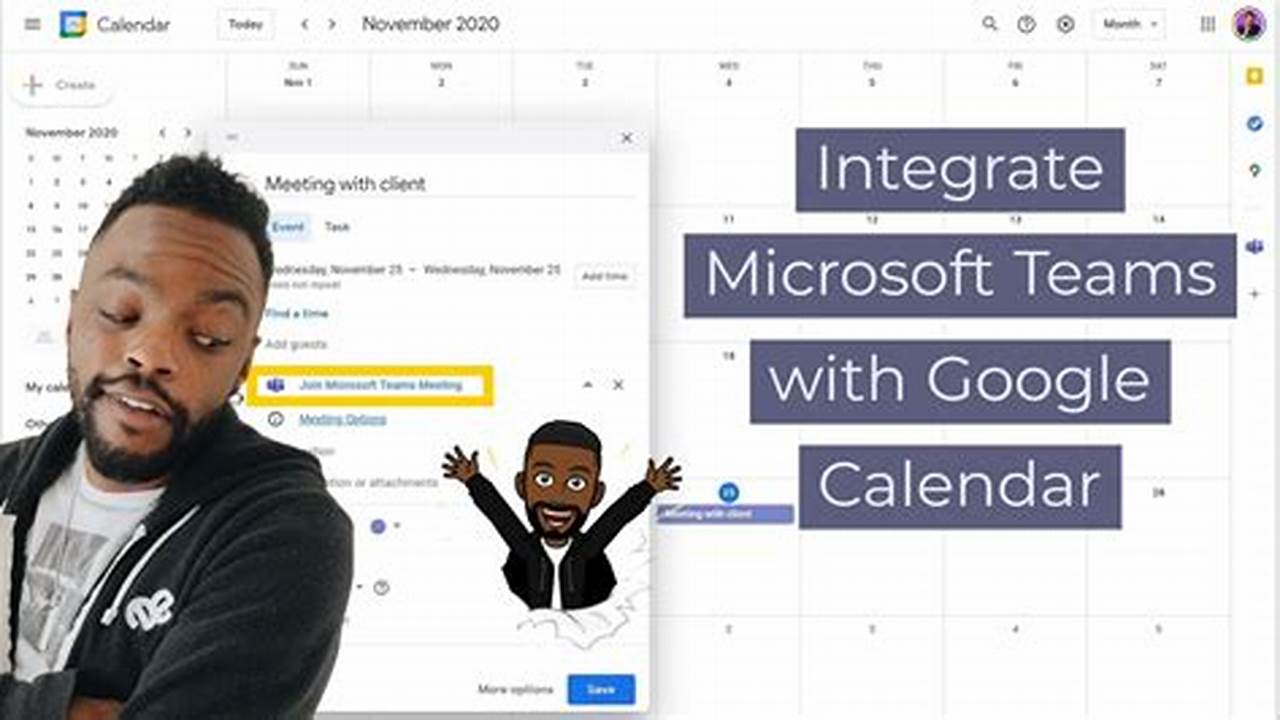 Integrate Teams With Google Calendar