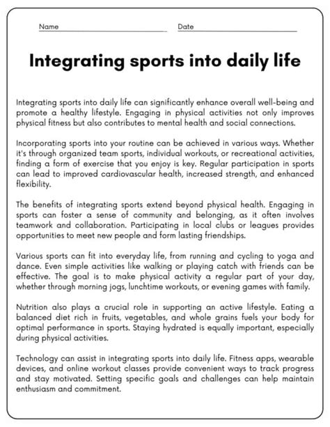 Integrating Worksheets into Daily Learning