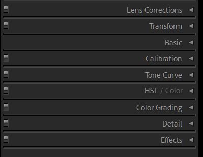 Integrating presets in the workflow