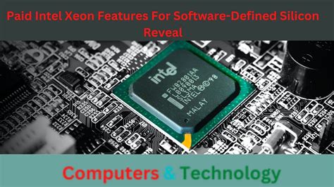 Intel’s software-defined silicon