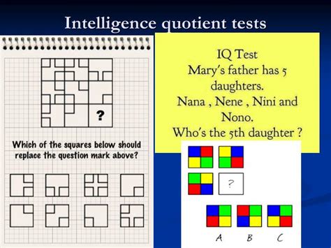 Intelligence Quotient Test