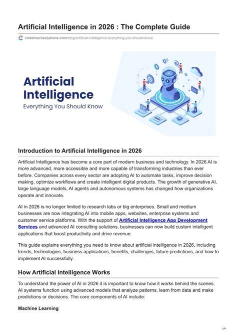 Intelligence: The Complete Guide for 2026