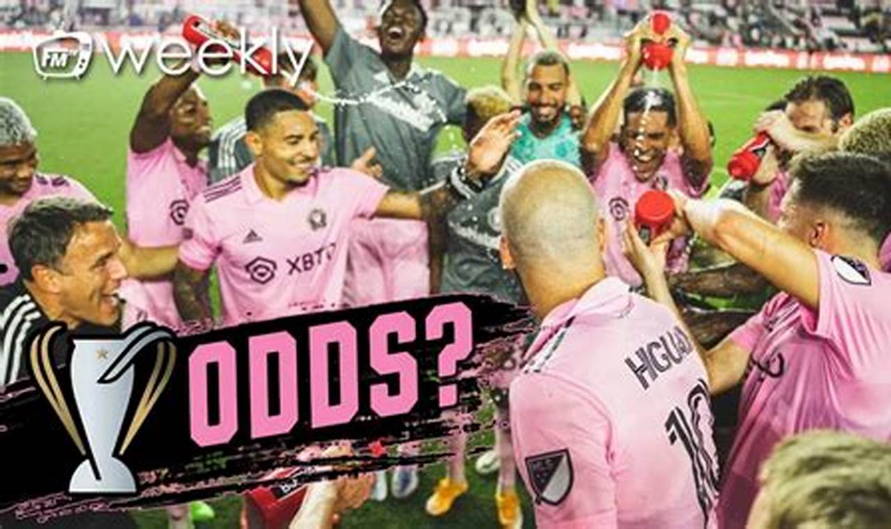 Inter Miami odds to win MLS Cup