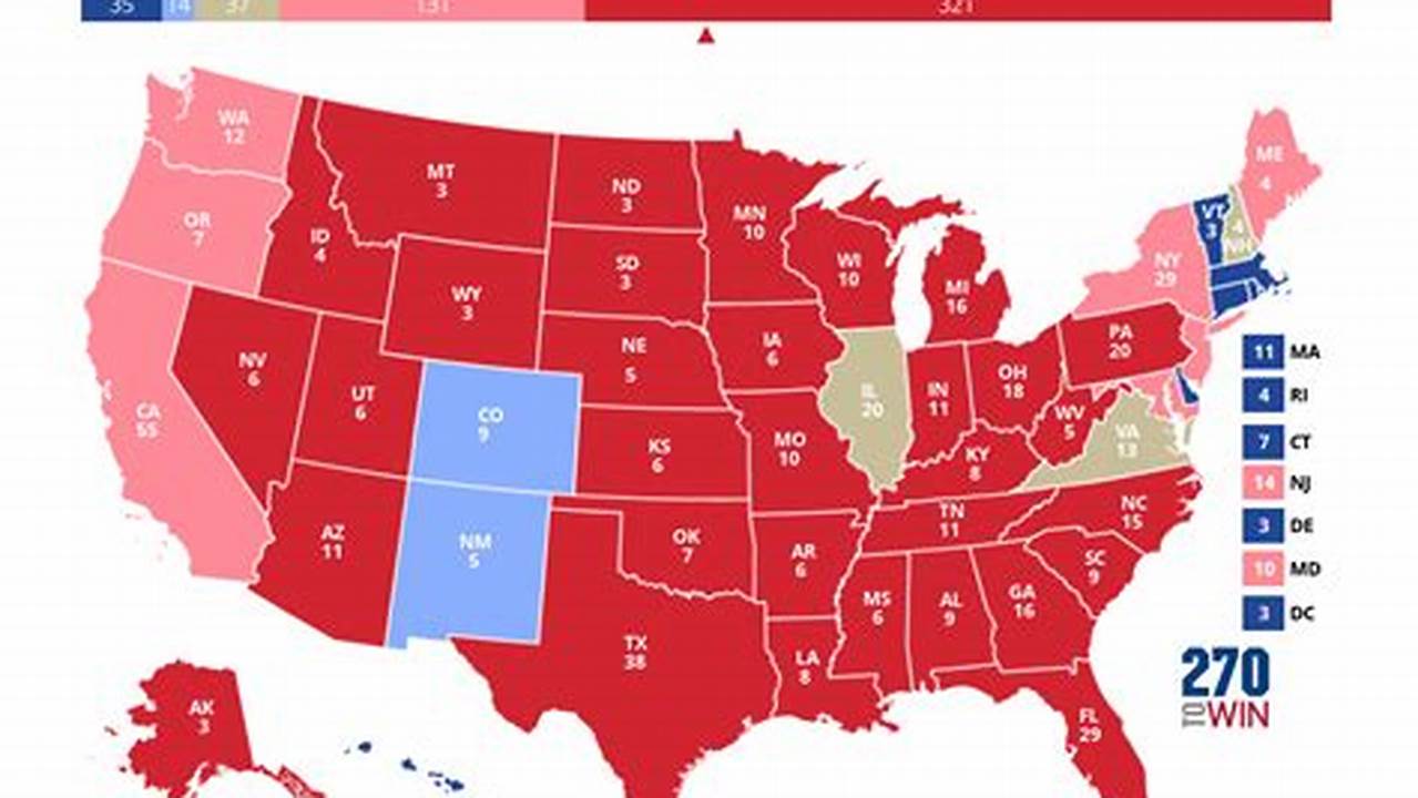 Interactive Electoral Map 2024 Interactive