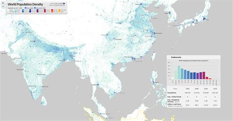 Interactive Population Density Map