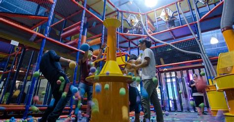 Interactive Projectiles Indoor Playground