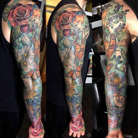 Interesting Sleeve Tattoos