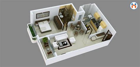 Interior 1 Bhk Flat Design