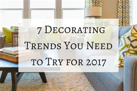 Interior Decorating Trends 2017 Home Designs Blog