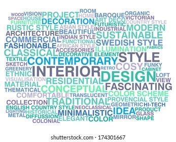 Interior Design Concept Words