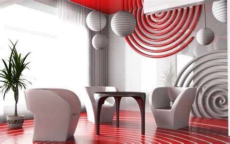 Interior Design Gradation Rhythm