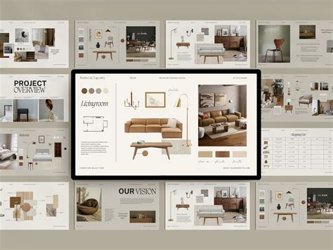 Interior Design Presentation Board Templates