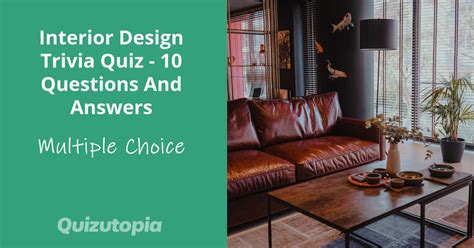 Interior Design Trivia Questions