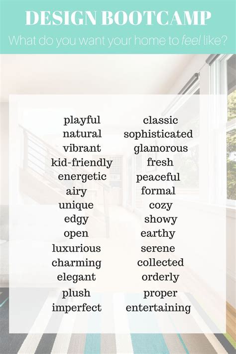 Interior Design Words A To Z