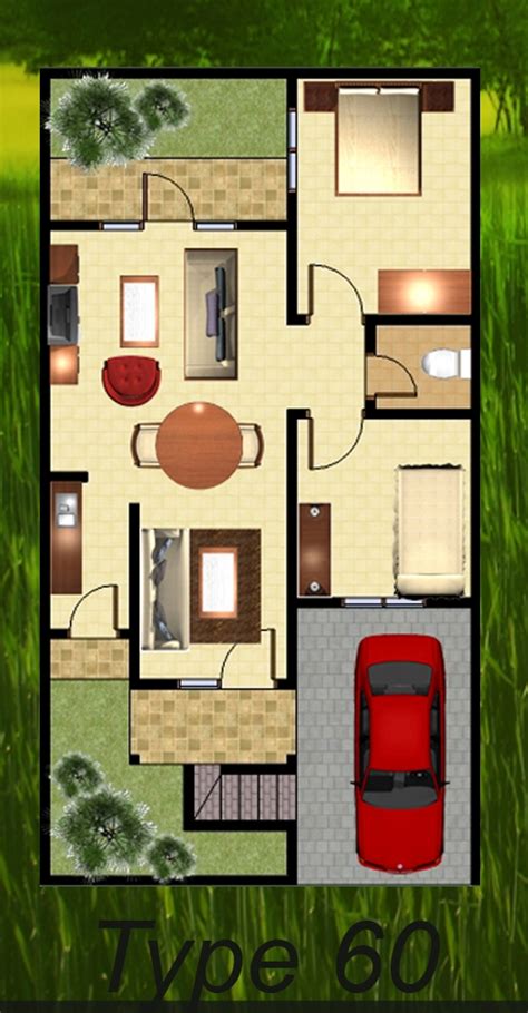 Interior Rumah Minimalis Type 60