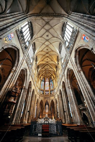 Interior View of St. Vitus Cathedral