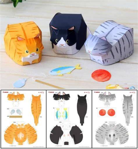Intermediate Paper Cat Crafts: Exploring New Techniques