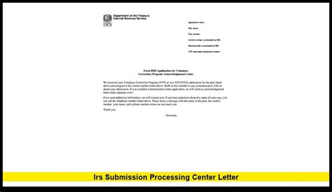 Simplify Your Tax Filing with Internal Revenue Submission Processing Center - The Partner You Need!