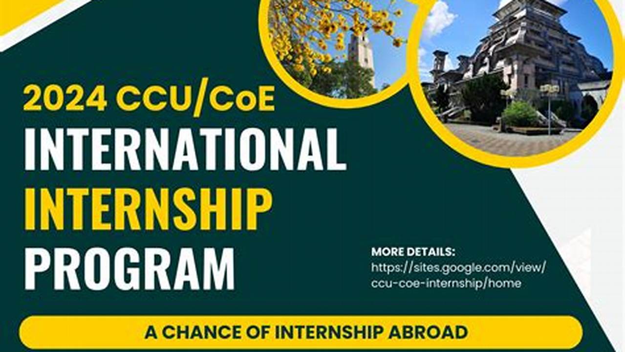 Internships Summer 2024, Computing And Information Technology, 2024