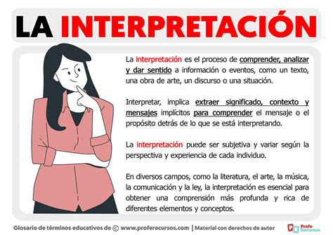 Interpretación