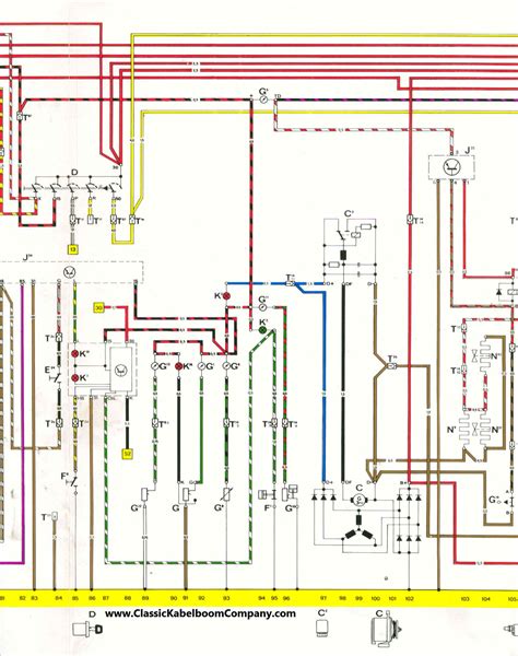 Interpreting Wire Colors and Codes 1975 Porsche 9Wiring Diagram Schematic