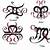 Intertwined Zodiac Tattoo Designs