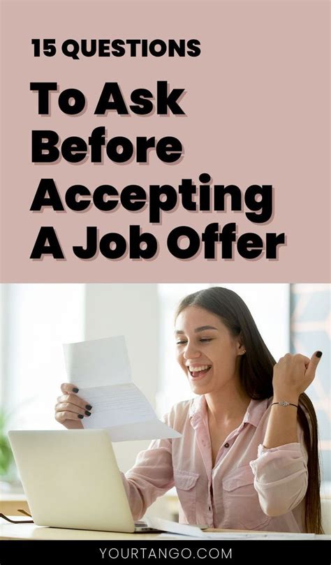 Interview Prep and Accepting the Offer