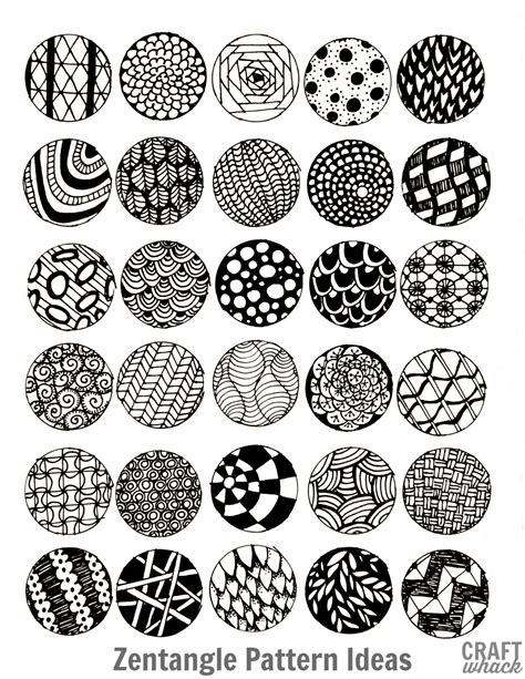 Intricate Pattern and Zentangle Styles