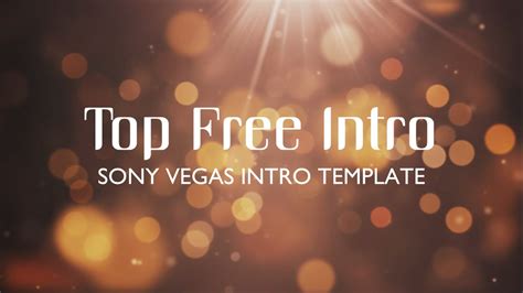 Intro Vegas Pro Template