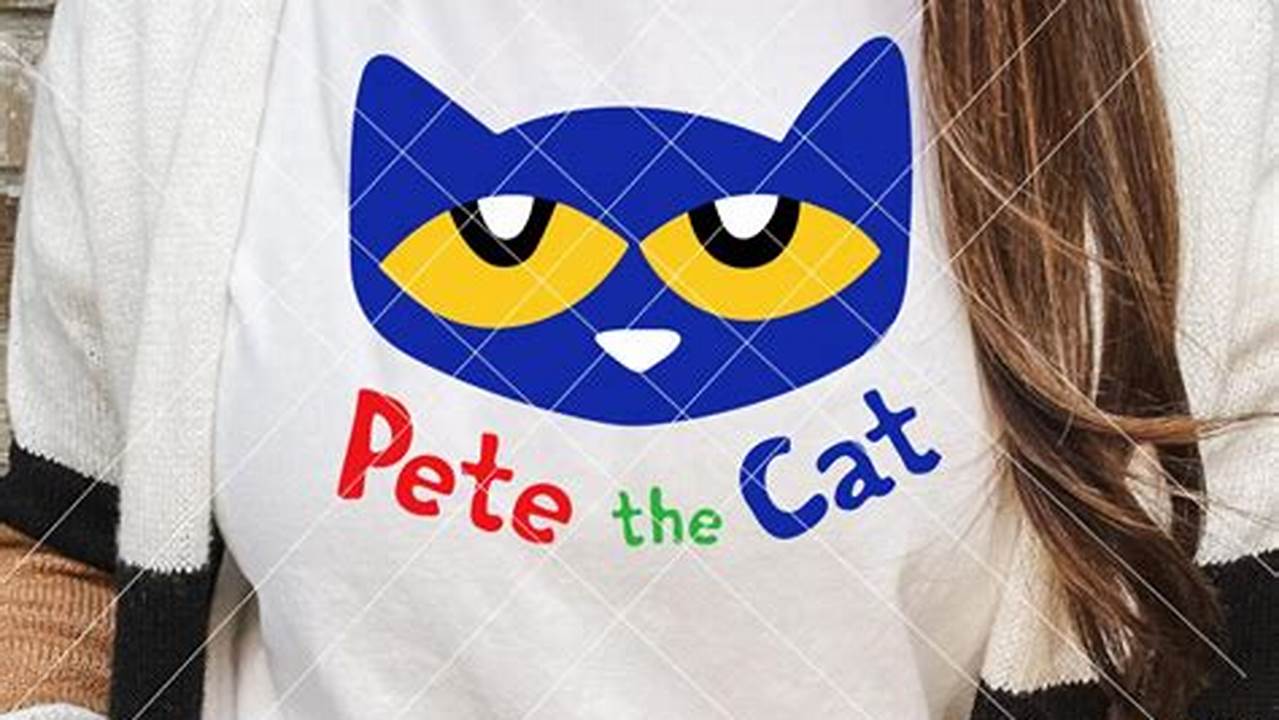 Introduce Children To Pete The Cat, Free SVG Cut Files