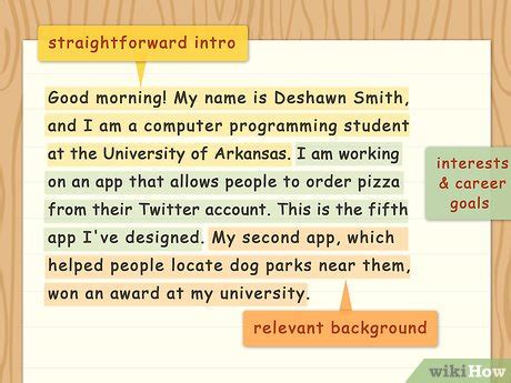 Introduce Yourself Paragraph