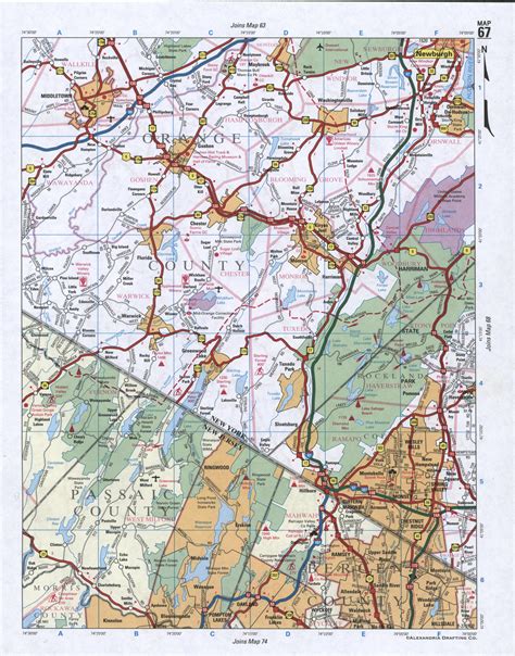 MAP Orange County New York