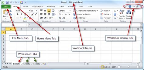 Introduction of the Workbook Window to Learn Excel Basics
