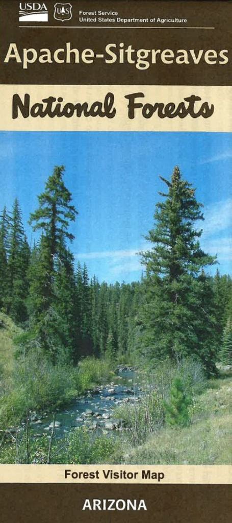 Apache Sitgreaves National Forest Map