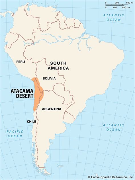 MAP Atacama Desert