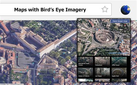 MAP Birds Eye View Map Google