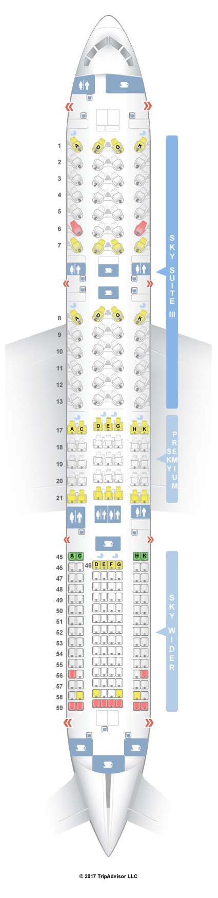 Boeing 787 9 Seat Map