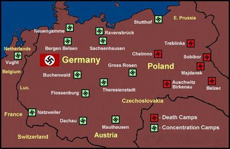 MAP Concentration Camps in Germany