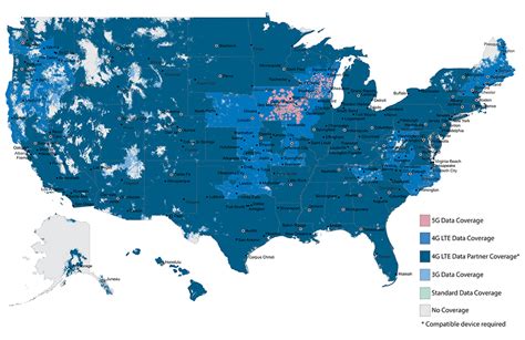 MAP Coverage Map For Us Cellular