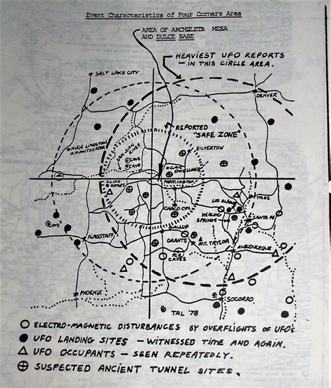 Map of underground military base