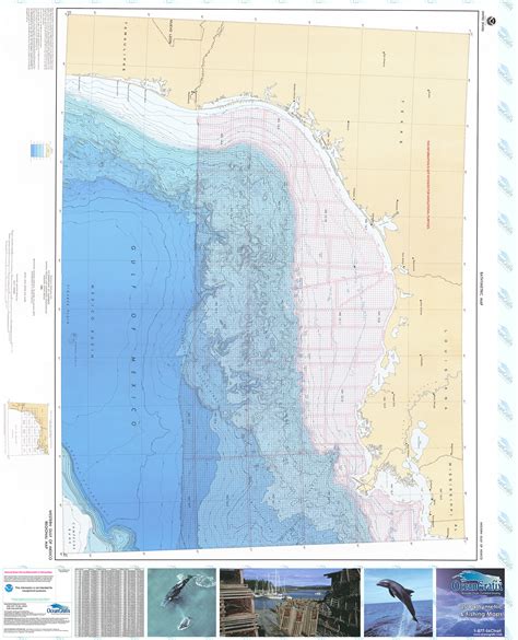 MAP Depth Map Gulf Of Mexico