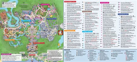 MAP Disney World Magic Kingdom Map