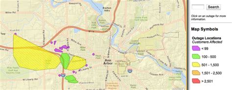 Introduction to MAP Dte Outage Map Ann Arbor