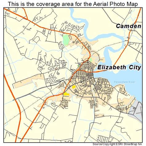 Elizabeth City Map