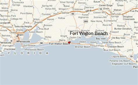 Florida Map Fort Walton Beach