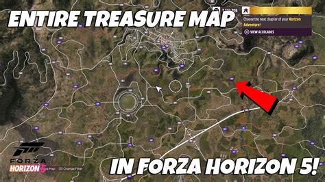 Forza Horizon 5 Treasure Map