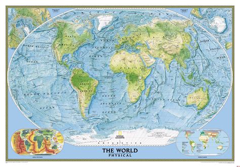 Geographical Map Of The World
