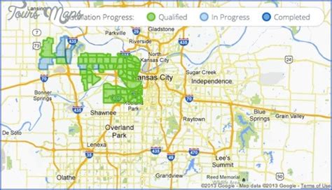 MAP Google Map Of Kansas City