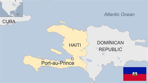 Introduction to MAP Haiti On A World Map