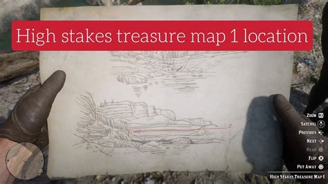 MAP High Stakes Treasure Map 1
